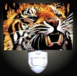 Tiger Fire Decorative Night Light