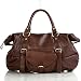 BACCINI Grosse Umh�ngetasche FIONNA, Schultertasche - echt Leder - braun