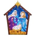 Holy Family/NativityOutdoor D&eacute;cor