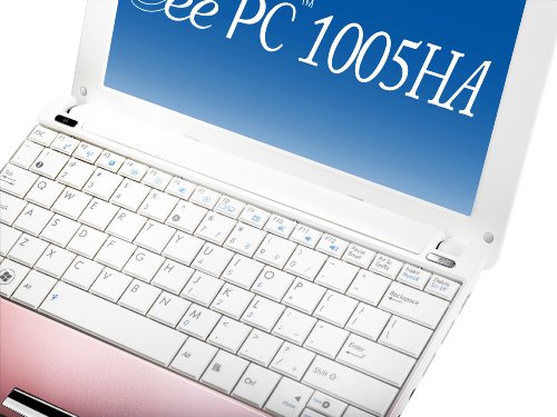 ASUS Eee PC Seashell 1005HA-MU17-PI 10.1-Inch Pink Netbook - 8.5 Hours of Battery Life (Windows 7 Starter)