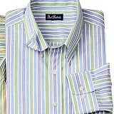 Seersucker Stripe Long Sleeve Sport Shirt