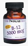 Twinlab Mega B-12 Dots 5000Mcg 60 Dots (60 dt)