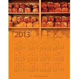 Donald Verger 2013 Year At-a-Glance 11x14 Poster Calendar Morning Bread