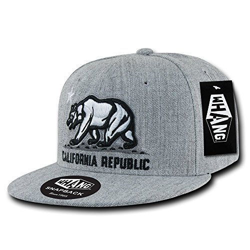 WHANG Snapbacks, Heather Grey