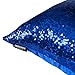 AMAZLINEN(TM Home Decor Sequin Throw Pillow Cover Pillow Case 18