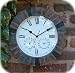 Slate Effect Clock DS1048 West Meters