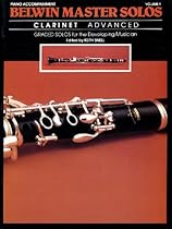 Belwin Master Solos for Clarinet Volume 1 Advanced (Clarinet Solo Book)