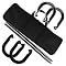 Superior Recreation Horseshoe Set - Black /Silver