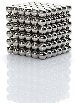 3mm Neodymium Magic Jigsaw Puzzle Magnet Toy 216pcs Set (Silver) By OVDVille