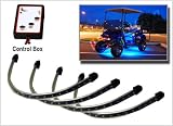 51HbAKpqhXL. SL160  4pc Blue LED Golf Cart Underbody Underglow Light Kit