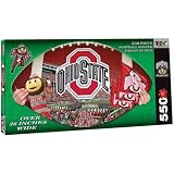 NCAA Ohio State Buckeyes Football Shaped Puzzle