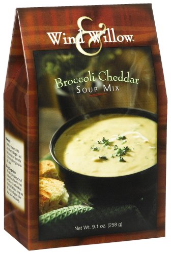 Wind & Willow Broccoli Cheddar Soup, 9.1-Ounce Boxes (Pack of 4)