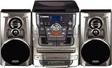 from Steepletone Steepletone SMC7R HI-FI Music system with 3 speed Turntable Record Deck - CD Player FM / MW Radio and Cassette Player & Recorder + MP3 USB / SD Memory Encoding Recording & Playback Model SMC7r