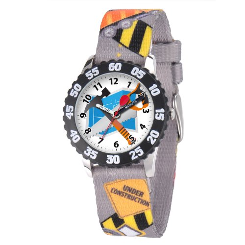 Red Balloon Kids' W001236 Red Balloon Stainless Steel Printed Nylon Strap Watch