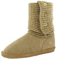 Bearpaw knit boot black 659b