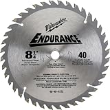 Milwaukee 48-40-4152 8 1/4-Inch 40 Tooth ATB Thin Kerf General Purpose Saw Blade with 5/8-Inch Arbor for Blade Right Saws