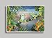 Sunset Frogs Refrigerator Magnet