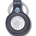 Small Leather & Pewter Key Ring - Indian Head Nickel - Small Leather & Pewter Key Rin...