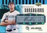 Josh Johnson Autographed/Hand Signed 2006 Upper Deck Card