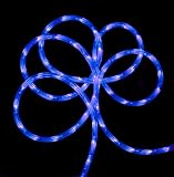 18 LED Blue Tinted Purple Indoor/Outdoor Christmas Rope Lights