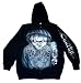 All Products : HD84 Childs Play Chucky Heartless Silver Foil Urban Zip Up Hoodie