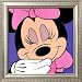 Minnie Mouse Children Framed Art Poster Print, 22x22