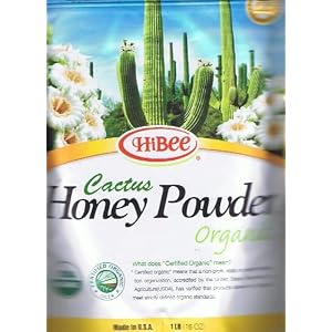 HiBee - Cactus Honey Powder - 16 Oz - USDA ORGANIC !! by PierMall Cooking