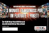 3 Monate LOVEFiLM Flatrate 1 Paket (für LOVEFiLM-Neukunden)