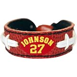 GameWear Kansas City Chiefs Larry Johnson Player Bracelet
