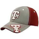 Top of the World Texas A&M Aggies Gray EZ Goin 1-Fit Hat
