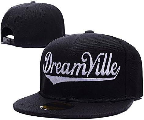 Dreamville Records Logo Adjustable Snapback Embroidery Hats Caps