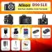 Nikon D90 Digital SLR Camera Body + 2 Extended Life Batteries + Battery Charger + 8 GB Memory Card + Card Reader + Tripod + Carrying Case + Starter Kit + Digital Flash and more!!
