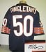 Mike Singletary Autographed/Hand Signed Custom Blue Jersey