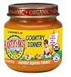 Earth's Best Organic Country Dinner, 2nd Harvest Squash Turkey, 4 Ounce Jars (Pack of 12)