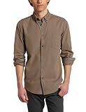 Ben Sherman Men’s Plectrum Long Sleeve Horizontal Stripe Woven Shirt