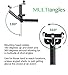 NBCCOOL3N1BLK COOLcessories 3-in-1 Selfie Stick Monopod - Bluetooth Enabled Handle with Built In LED Light & External Power Bank - Extension, Universal Fit for Smartphones, Cameras & GoPros