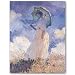 Woman with Parasol - 5" x 7" Museum Quality Greeting Card