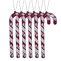 Oklahoma Candy Cane Ornament Set
