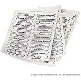 R.S.V.P. 96-Piece Spice Label Set