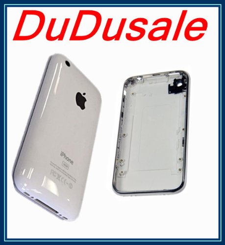 White iPhone 3G 16GB Back Cover with Chrome Bezel+Parts