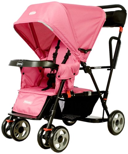 51Hbxe  ixL Joovy Caboose Ultralight Stand On Tandem Stroller Pink