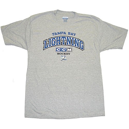 Buy Tampa Bay Lightning CCM Gray Practice Tee