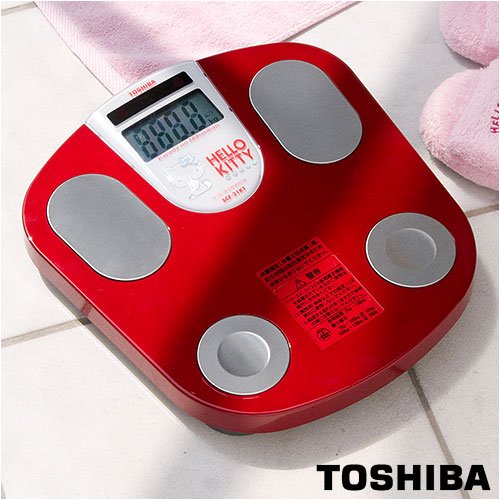 東芝体重体組成計 ハローキティモデル