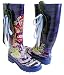 Ed Hardy Seattle Tattoo Womens Rubber Rain Boots
