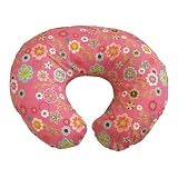 Boppy Pillow with Wild Flowers Slipcover - Pink by Boppy