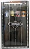 Cuba Variety By Cuba For Men. Set-4 Piece Variety Cologne With Cuba Gold, Blue, Red & Orange & All Are 1.17 Ounces