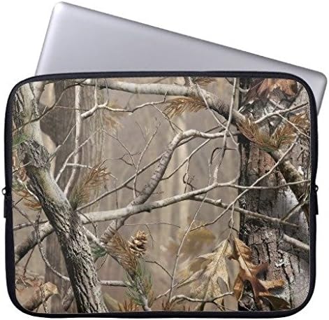 Haronng 13-Inch Camo Camouflage Hunting Real Tree Waterproof Neoprene Sleeve Case Bag Notebook Computer Case