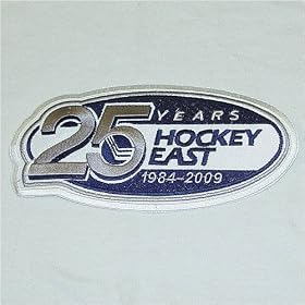 UNH Wildcats Hockey East 25th Anniversary Patch