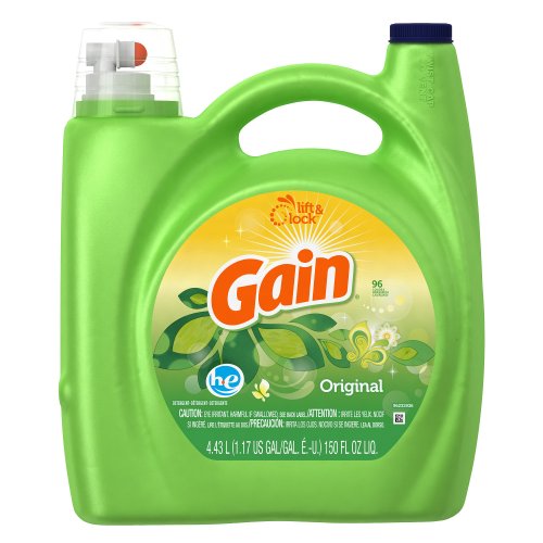 SAVE 38.24 Gain Liquid Detergent with Freshlock for High Efficiency