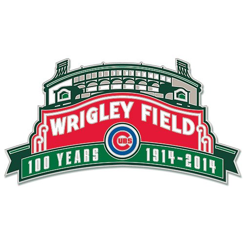 Chicago Cubs Wrigley Field 100th Anniversary Lapel Pin by WinCraft